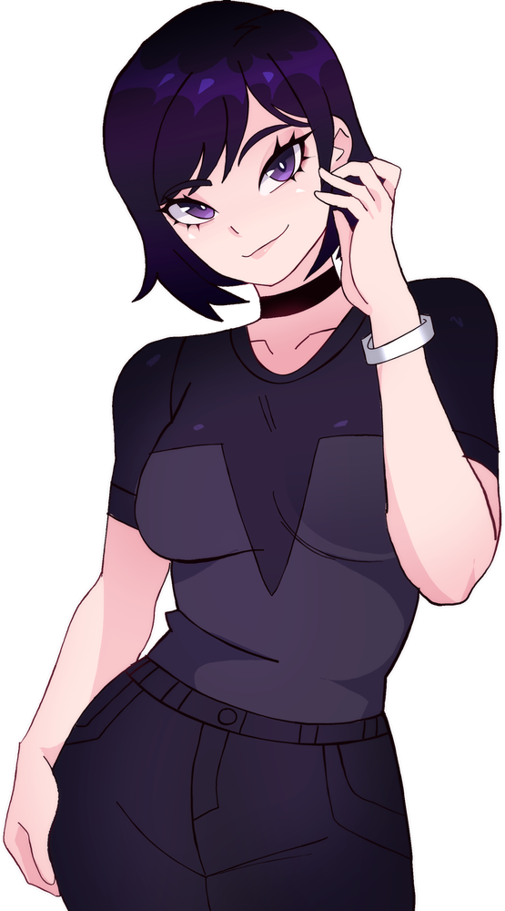 Aina — full-body character art